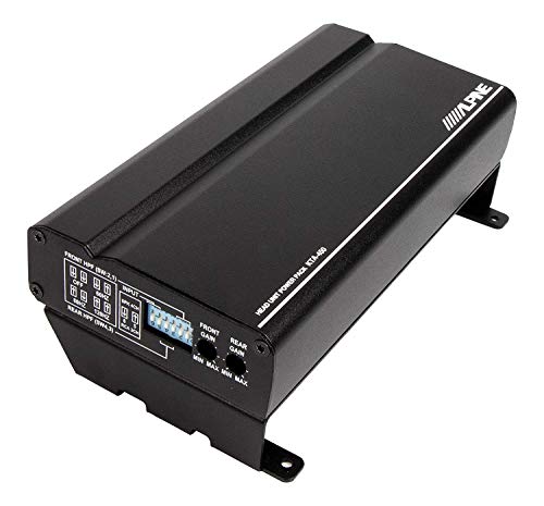 Alpine KTA-450 4-Channel Power Pack Amplifier with Dynamic Peak Power 45W RMS x 4, at 2 Or 4 Ohms