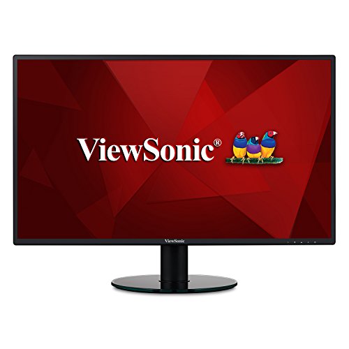 Viewsonic VA2719-2K-SMHD 27 Inch IPS 2K 1440p Frameless LED Monitor with HDMI and VGA Inputs for Home and Office,Black