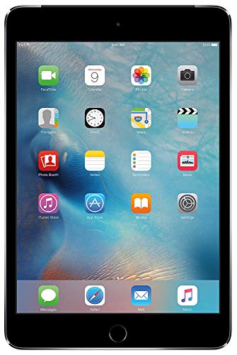 Apple iPad Mini 4 (64GB, Wi-Fi + Cellular, Space Gray) Renewed