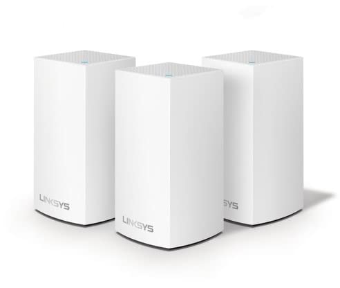 Linksys (VLP0103) Velop Intelligent Mesh WiFi System, 3-Pack White (AC1200)