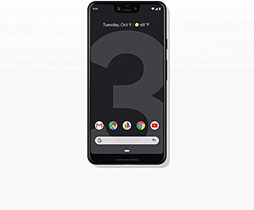 Google Pixel 3 XL 3XL 64GB Cell Phone Factory Unlocked GSM/CDMA 4G LTE Smartphone - Just Black