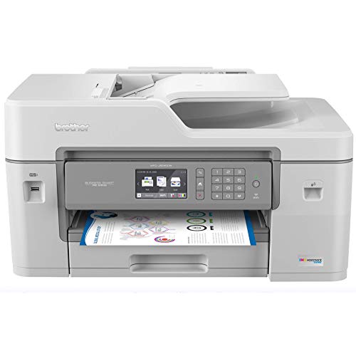 Brother MFC-J6545DW INKvestmentTank Color Inkjet All-in-One Printer with Wireless, Duplex Printing, 11