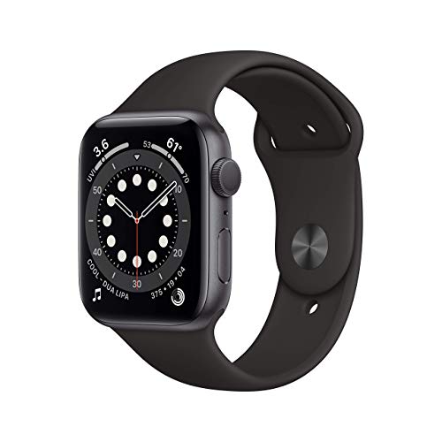 Apple Watch Series 6 (GPS, 44mm) - Space Gray Aluminum ...