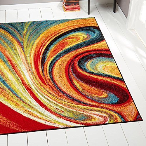 Home Dynamix Splash Area Rug by  | Bold Design, Abstract Pattern, Gorgeous Colors | Fantastic Texture Underfoot, Stain and Fade Resistant, Easy to Clean, Durable