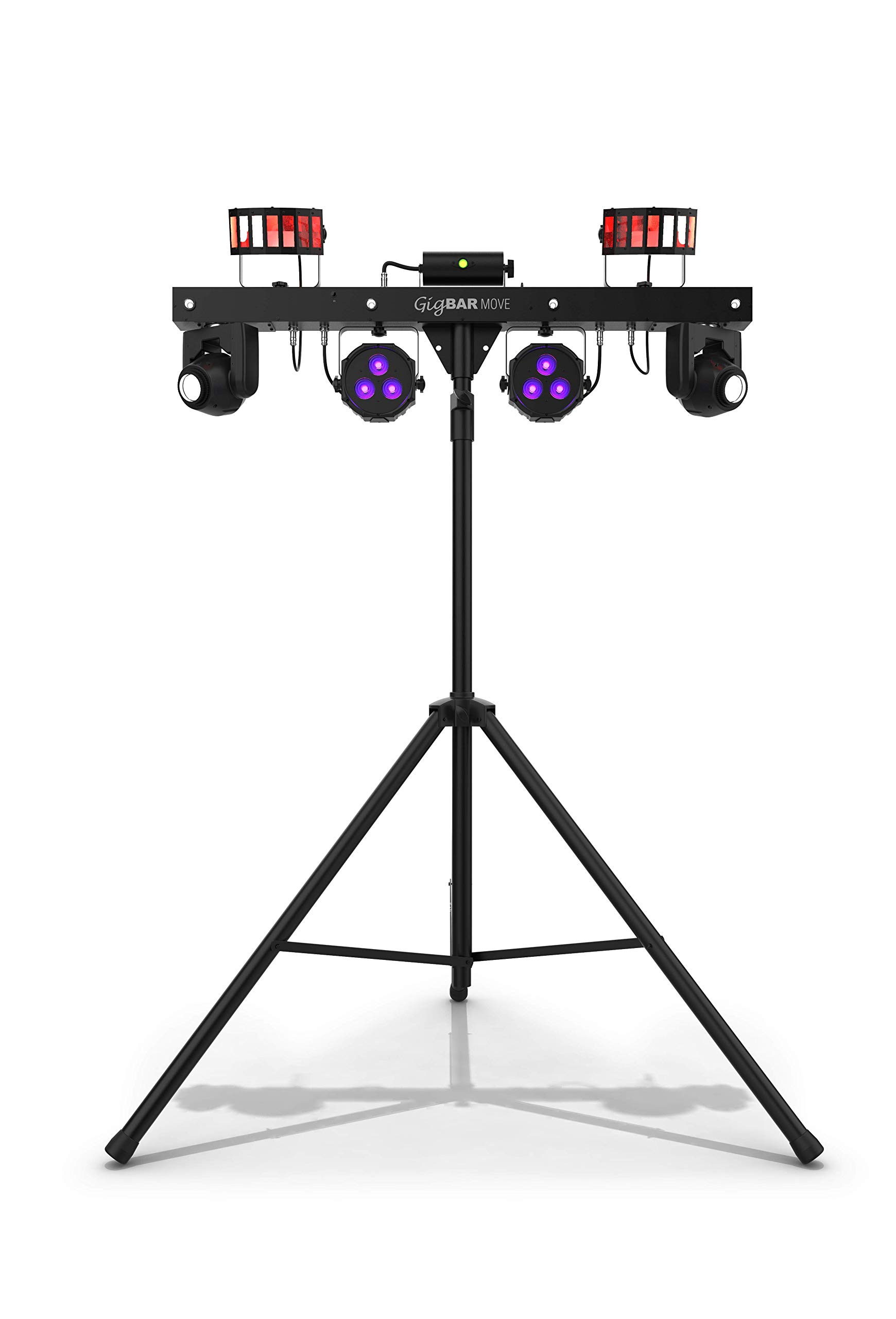 Chauvet DJ GigBAR MOVE 5-in-1 Lighting System with Wireless Earbuds