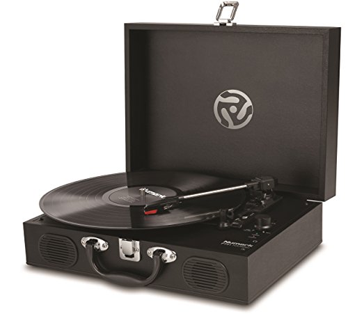 inMusic Brands Inc. Numark PT01 Touring | Classically-styled Suitcase Turntable with USB Port, and Built-In Speakers & Rechargeable Battery