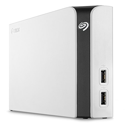 Seagate STGG8000400 Game Drive Hub 8TB External Hard Drive Desktop HDD with Dual USB Ports - White, Designed for Xbox One