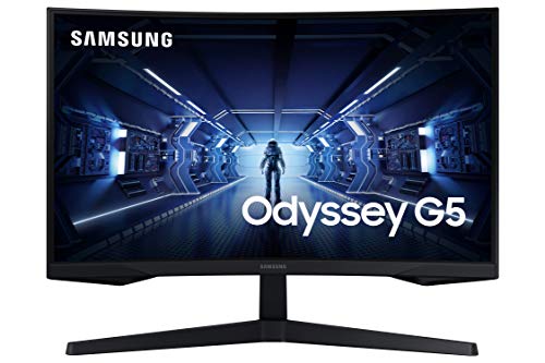 Samsung G5 Odyssey Gaming Monitor with 1000R Curved Screen