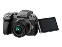 Panasonic LUMIX G7 4K Mirrorless Camera, with 14-42mm MEGA O.I.S. Lens, 16 Megapixels, 3 Inch Touch LCD, DMC-G7KS (USA SILVER)