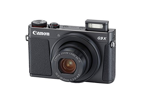 Canon Cameras US G9 X MK II BLACK Point & Shoot Digital Camera with 3