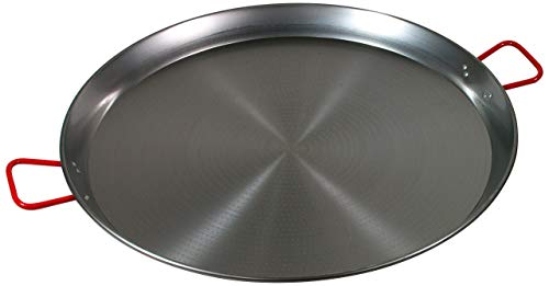 La Paella 32-Inch Carbon Steel Paella Pan, 80cm