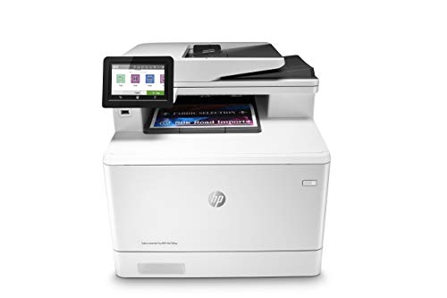 HP Color LaserJet Pro Multifunction M479fdw Wireless Laser Printer with One-Year, Next-Business Day, Onsite Warranty & Amazon Dash Replenishment ready (W1A80A), White