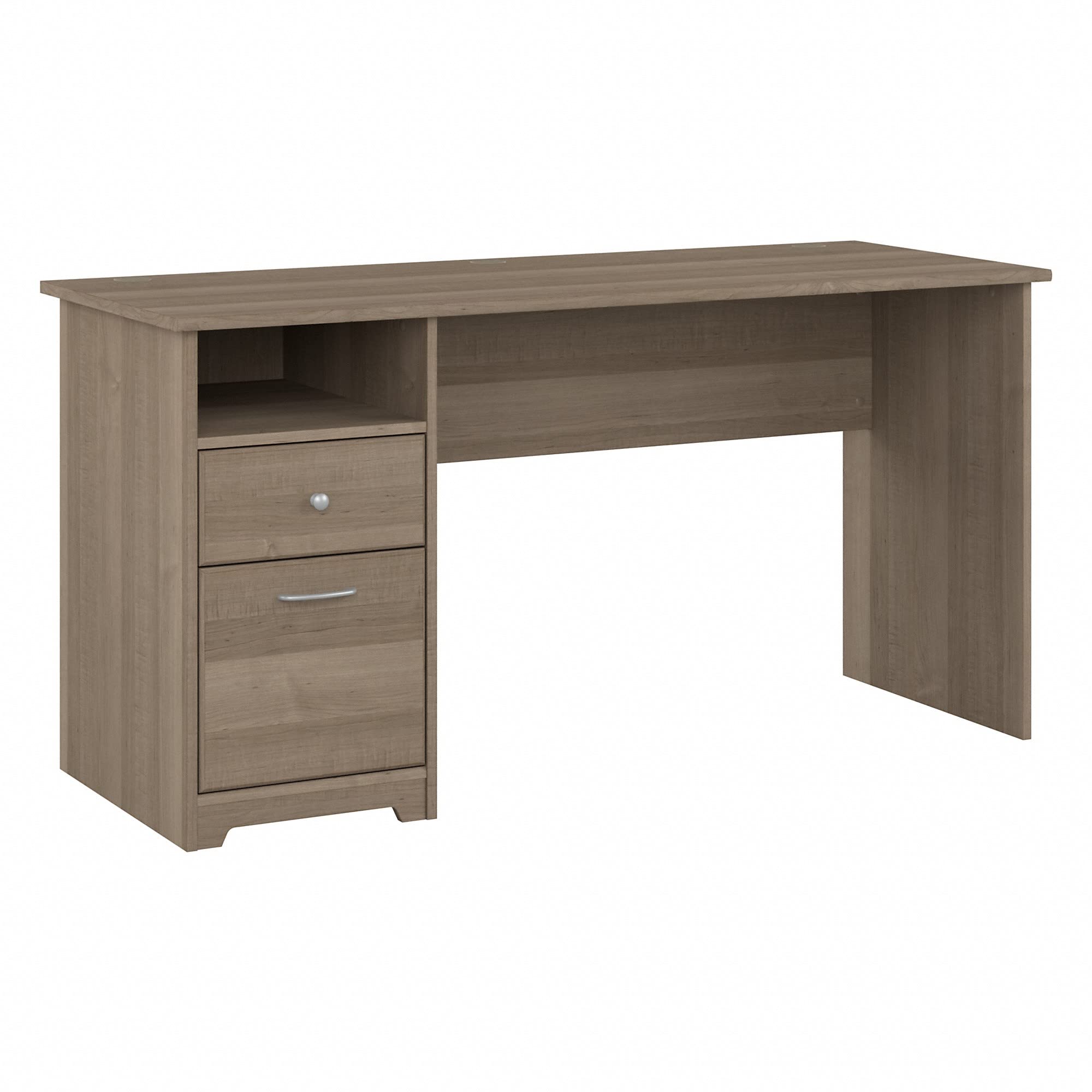 Bush Furniture Cabot Desk with Single Ped Return and 72...