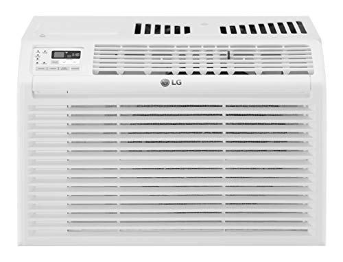 LG 6,000 BTU 115V Window Air Conditioner with Remote Control, 6000, White