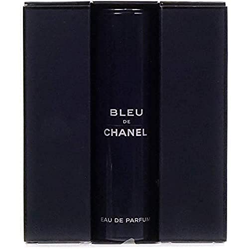 Chanel Bleu De Eau De Parfum Travel Spray for Men 3 X 0.7 Oz, 2.1 Fl Oz, 3 pc set (purse spray)