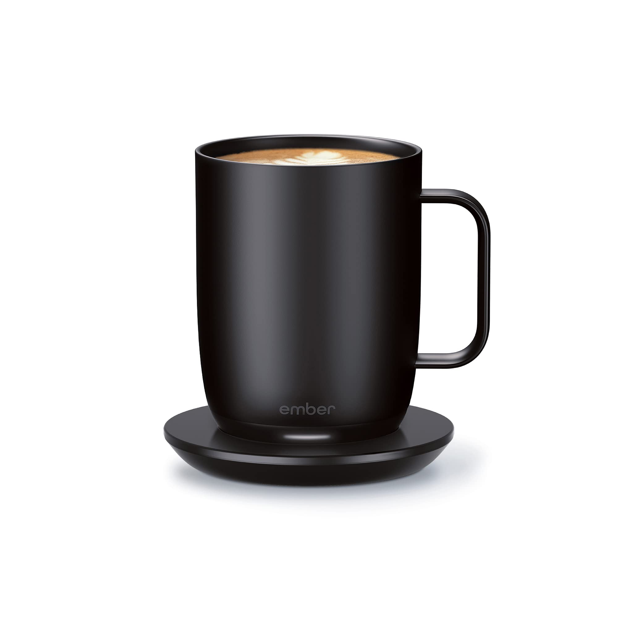 Ember NEW  Temperature Control Smart Mug 2, 10 oz, 1.5-hr Battery Life - App Controlled Heated Coffee Mug - Improved Design