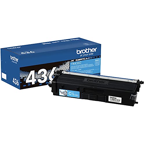 Brother TN-436C HL-L8360 L9310 MFC-L8900 L9570 Toner Cartridge (Cyan) in Retail Packaging