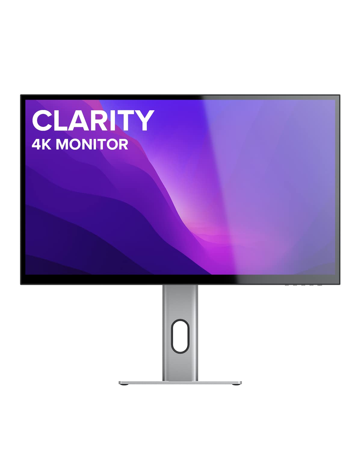 ALOGIC Clarity 27” 4K Monitor, 100% RGB, 97% DCI-P3, 99% Adobe RGB 90W PD,8-in-1 USB hub, 1.07-b Colour, Display HDR 600, 1000000:1 Dynamic Contrast, Adjustable Stand, IPS Panel, Ultra -Thin Bezel.