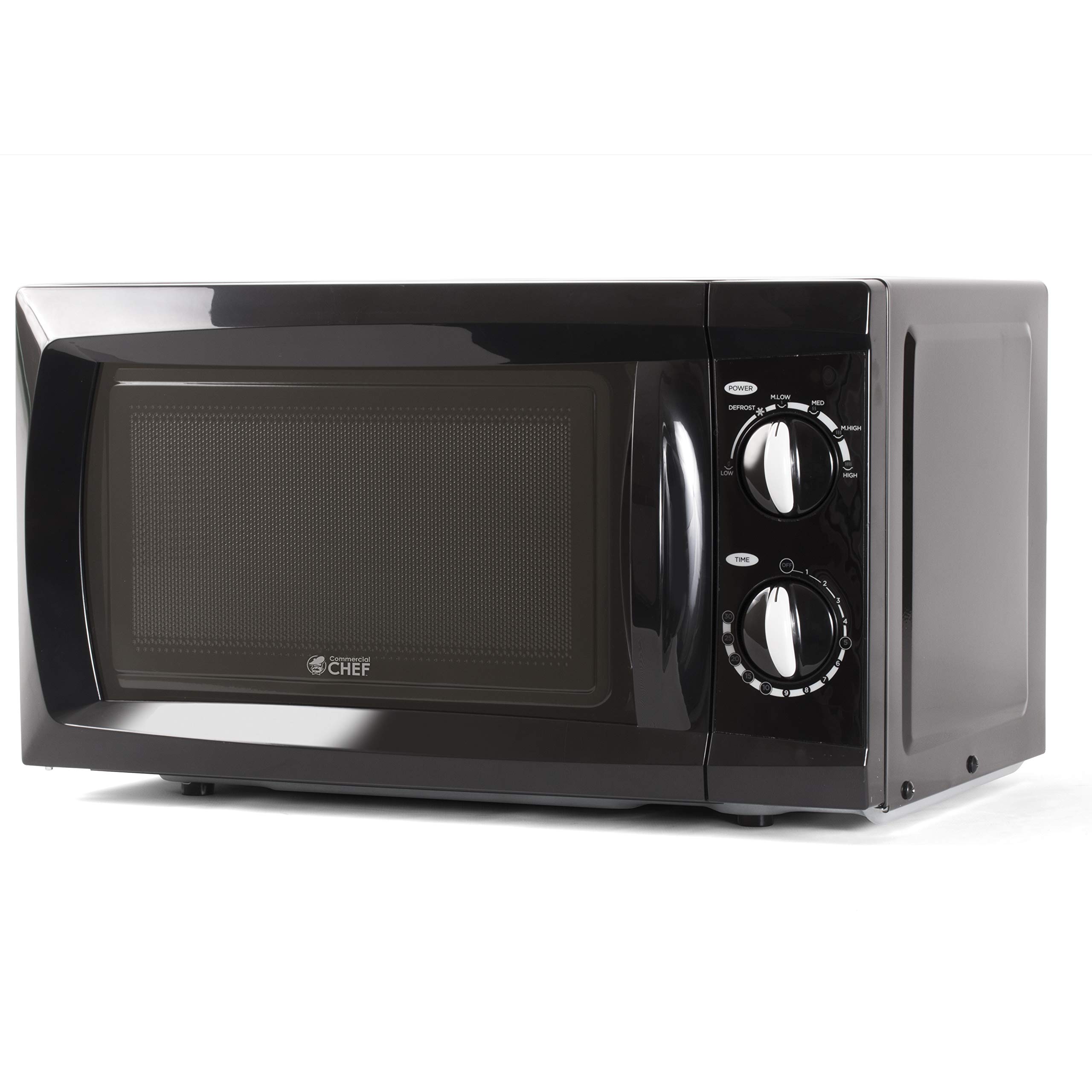 Commercial CHEF Countertop Microwave Oven, 0.6 Cu. Ft, ...