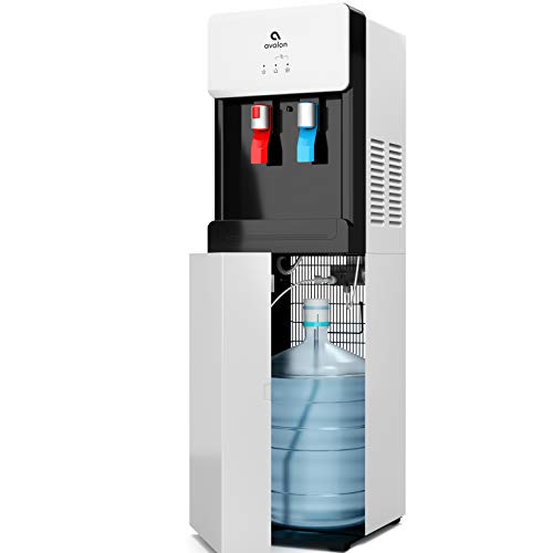 Avalon A6 Touchless Bottom Loading Water Cooler Dispenser - Hot & Cold Water, Child Safety Lock, Innovative Slim Design, Holds 3 or 5 Gallon Bottles - UL/Energy Star Approved