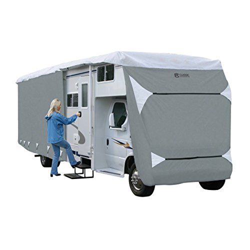 Classic Accessories OverDrive PolyPro 3 Deluxe Class C RV Cover, Fits 23' - 26' RVs