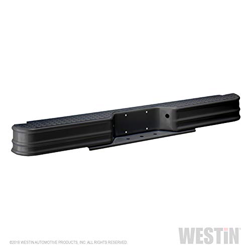 Fey 20000 DiamondStep Universal Black Replacement Rear Bumper (Requires  vehicle specific mounting kit sold separately)