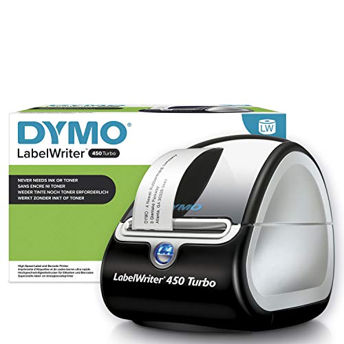 DYMO DYM1752265 -  LabelWriter 450 Turbo Direct Thermal Printer - Monochrome - Label Print