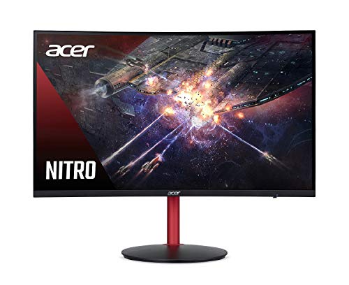 Acer Nitro XZ272 Pbmiiphx 27" 1500R Curved Zero Frame Full HD (1920 x 1080) Gaming Monitor with AMD Radeon FreeSync Technology