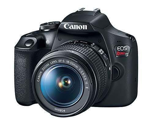 Canon EOS Rebel T7 DSLR Camera with 18-55mm Lens | Buil...