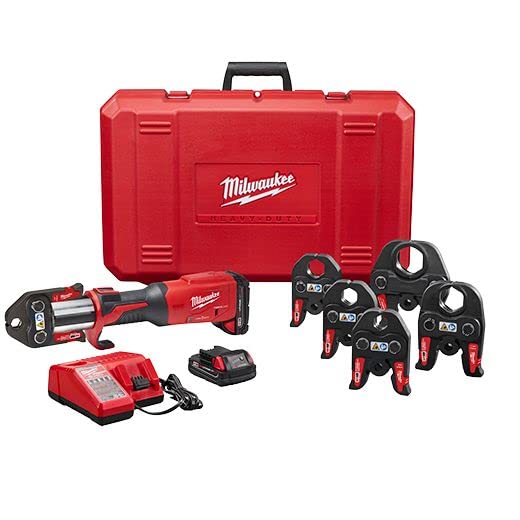 Milwaukee M18 Force Logic Copper Press Tool Kit with 1/2