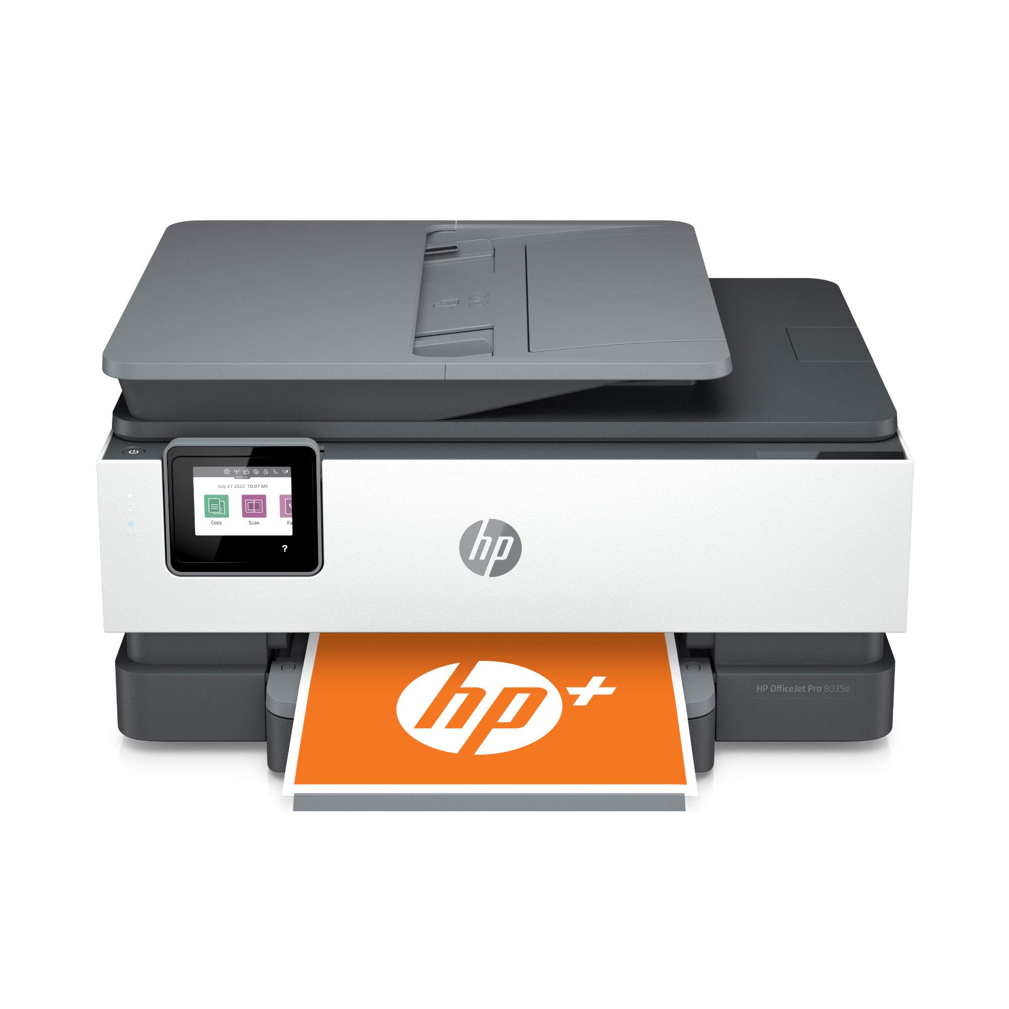 HP OfficeJet Pro 8035e Wireless Color All-in-One Printer (Basalt) with up to 12 months Instant Ink with + (1L0H6A)