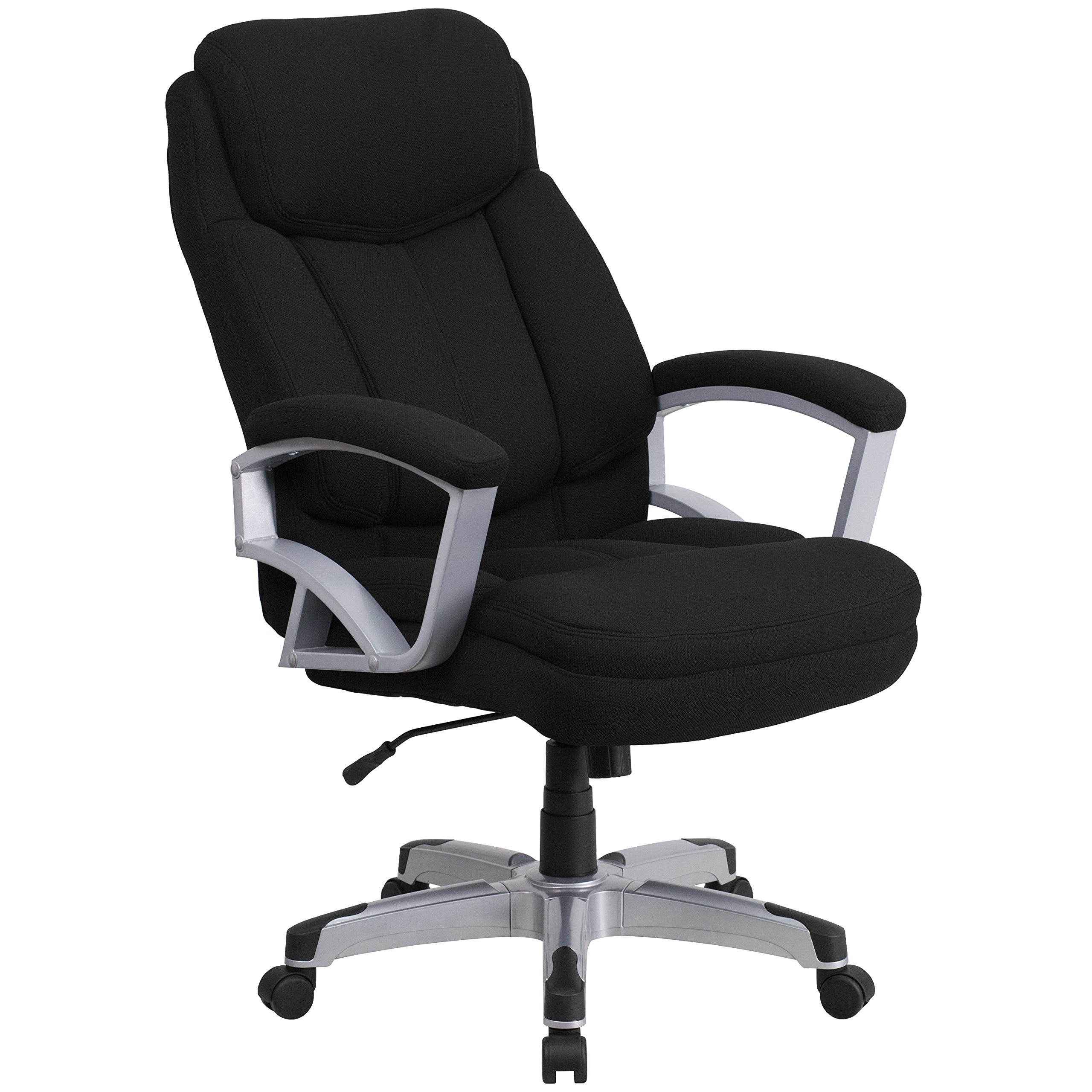 Flash Furniture HERCULES Series Big & Tall 500 lb. Rated Executive Swivel Chair with Arms