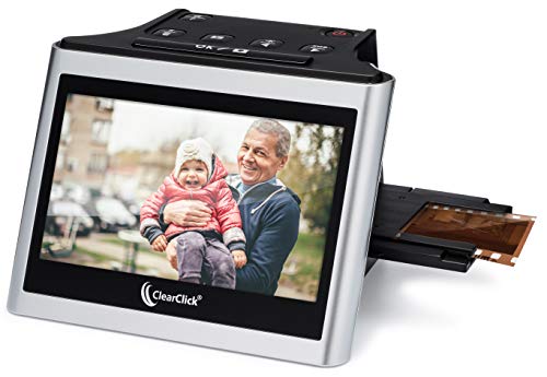 ClearClick Virtuoso 2.0 (Second Generation) 22MP Film & Slide Scanner with Extra Large 5