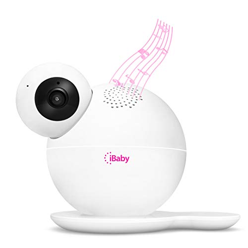iBaby Smart WiFi Baby Monitor M7 Lite, 1080P Full HD Camera, Two Way Talk, Temperature Sensor, Night Vision, Wake Up and Bedtime Music, Remote Pan and Tilt with Smartphone App for Android and iOS