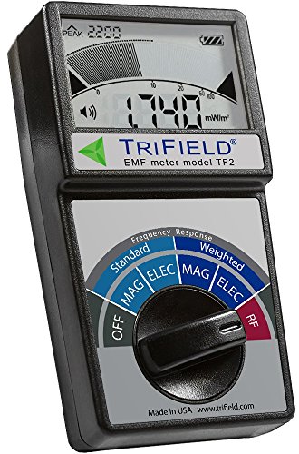 TriField Electric Field, Radio Frequency (RF) Field, Magnetic Field Strength Meter -EMF Meter Model TF2 - Detect 3 Types of Electromagnetic Radiation with 1 Device - Made in USA by 