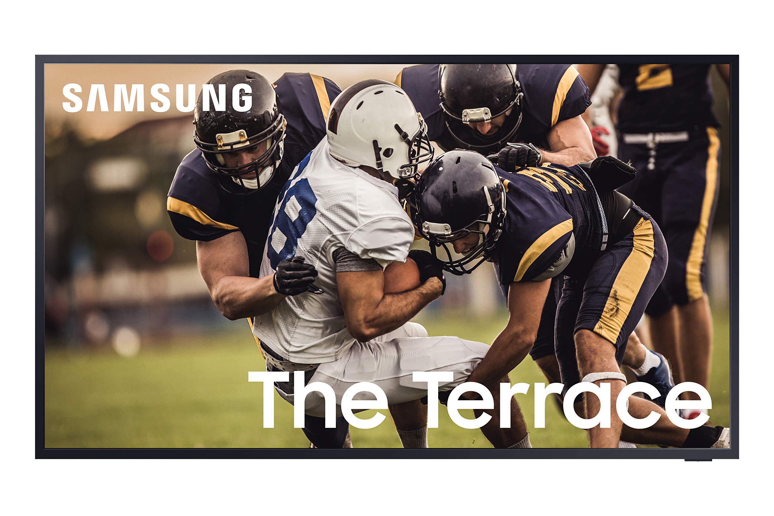 Samsung 55-inch Class QLED 4K The Terrace Partial Sun Outdoor, Direct Full Array 16x, Quantum HDR 32x, Weatherproof, Wide Viewing Angle Smart TV w/ Alexa Built-in (QN55LST7TAFXZA, Latest Model)