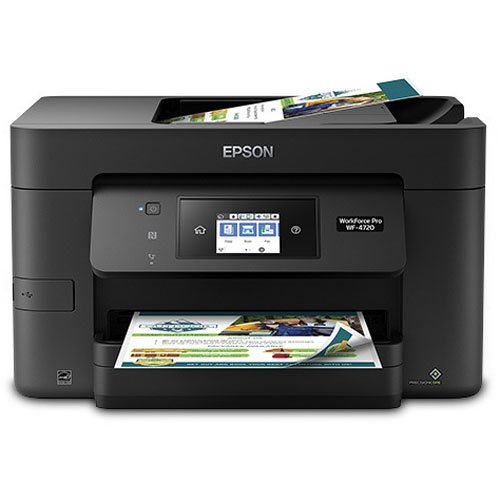 Epson Workforce Pro Wireless All-in-One Color Inkjet Printer, Copier, Scanner with Wi-Fi Direct