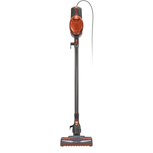 SharkNinja Shark Rocket Corded Bagless Stick Vacuum for Carpet and Hard Floor Cleaning with Swivel Steering (HV302), Gray/Orange
