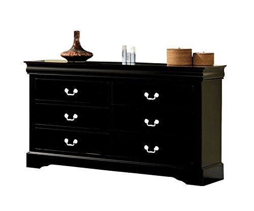 Acme Furniture Louis Philippe III Dresser - 19505 - Black