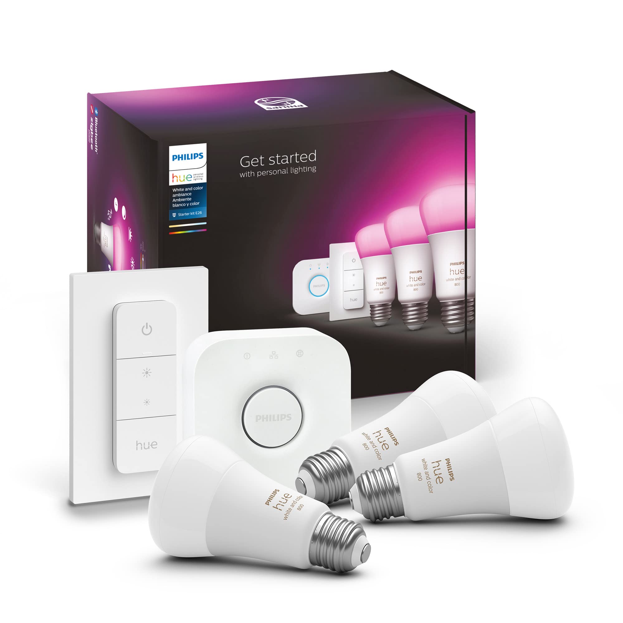 Philips Hue MAIN-54158 White & Color Ambiance LED Start...