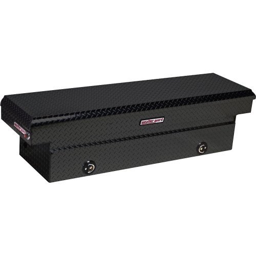 Weather Guard - 127-5-02 127502 Black Aluminum Saddle Box