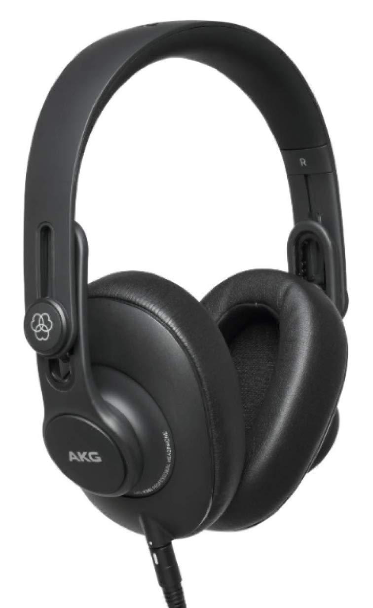 AKG Pro Audio Pro Audio Over-Ear, Closed-Back, Foldable Studio Headphones