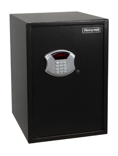 Honeywell Safes & Door Locks Safes & Door Locks 5107 Large Steel Security Safe -5107 Large, 2.87-Cubic Feet, Black, Large