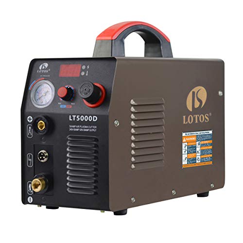 LOTOS LT5000D 50A Air Inverter Plasma Cutter Dual Voltage 110/220VAC 1/2