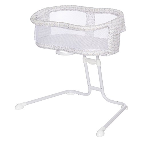 HALO BassiNest Glide Sleeper, Bedside Bassinet, Portable and Adjustable, Mosaic