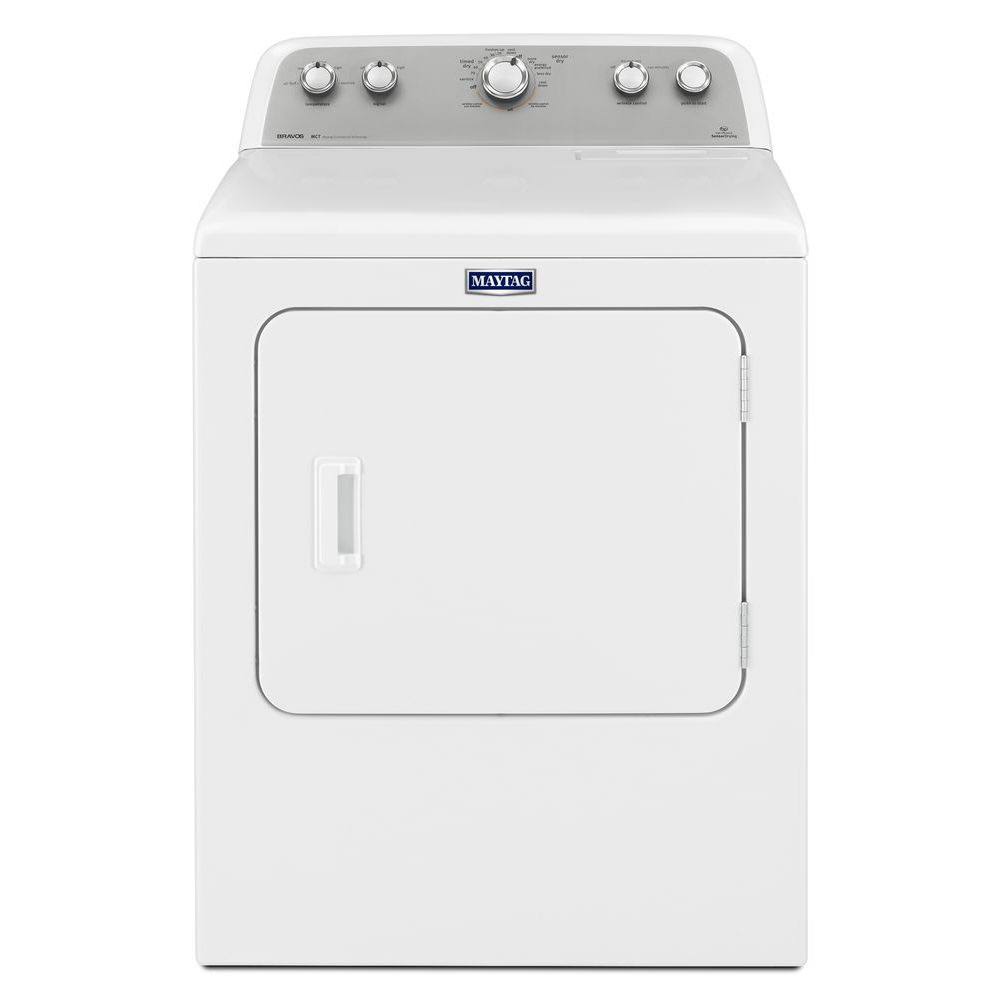 Maytag White Bravos Electric Dryer