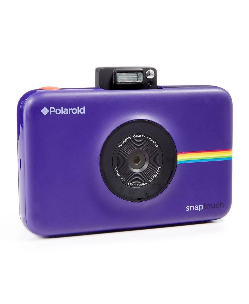 Polaroid Snap Touch Instant Print Digital Camera With LCD Display (Purple) with Zink Zero Ink Printing Technology