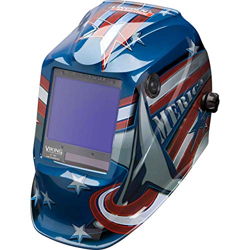 Lincoln Electric Viking 3350 All American, Auto Darkening Welding Helmet with 4C Lens Technology, K3175-4