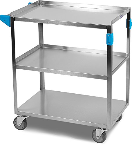 Carlisle FoodService Products Carlisle Commercial Stainless Steel Utility/Service Cart