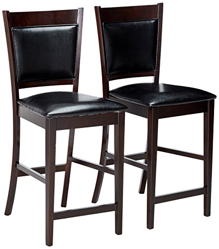 Coaster Home Furnishings Jaden Casual Espresso Counter-Height Chair